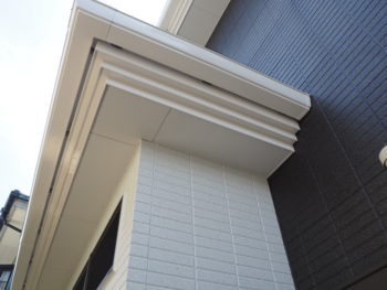 徳島県　施工後　雨樋　鼻隠し