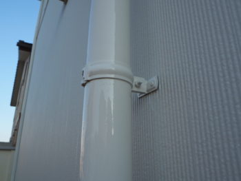 徳島県　松茂町　施工後　パイプ