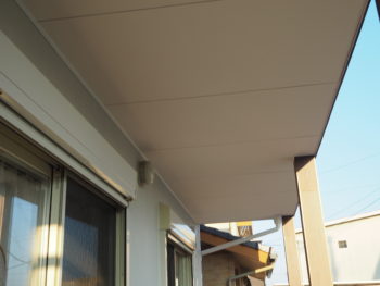 徳島県　松茂町　施工後　軒天井