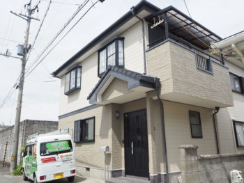 徳島県　矢三町　施工後　正面　全体