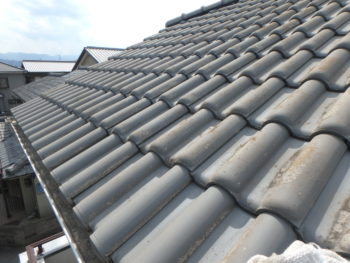 徳島県　新浜町　施工前　屋根　劣化