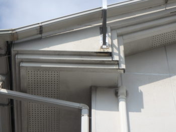 徳島県　新浜町　施工前　付帯部　軒天井