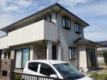 徳島県 中林町 施工前 正面