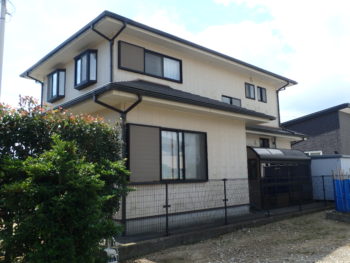 徳島県 中林町 施工前 裏面