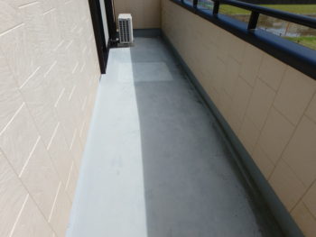 徳島県 中林町 施工前 ベランダ