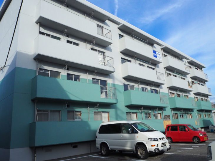 徳島県 南昭和町 施工後 マンション 正面 全体