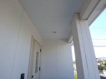 徳島県　川内町　施工前　付帯部　軒天井