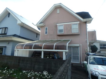 徳島県　鳴門市　施工前　側面　全体