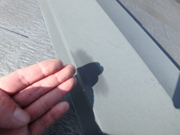 徳島県　藍住町　施工前　屋根　鉄部　劣化