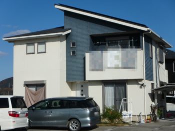 徳島県　藍住町　施工前　正面　全体
