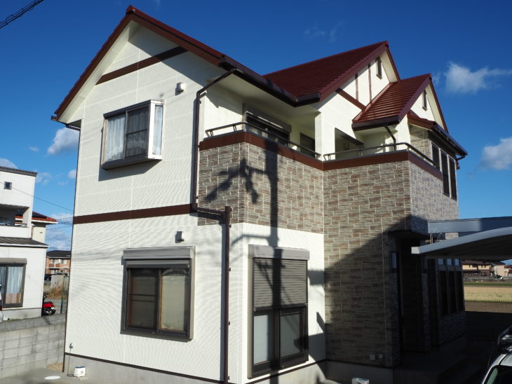 徳島県　石井町　施工後　正面　全体