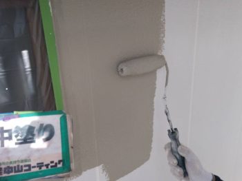 徳島県　新浜町　外壁　塗装　2階