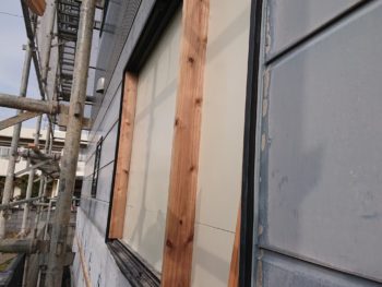 徳島県　阿南市　長生町　大工工事　外壁　カバー