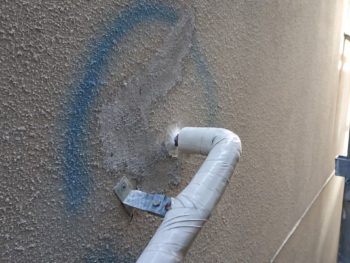 徳島県　かちどき橋　外壁補修　外壁　モルタル