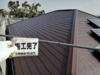 徳島県　上板町　施工後　屋根