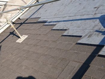 徳島県　かちどき橋　屋根　張り替え　スレート瓦