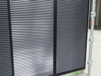 徳島県　矢三町　施工後　雨戸