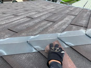 徳島 八万 屋根 塗装 鉄部 ケレン