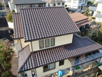 徳島 上八万 施工後 裏面