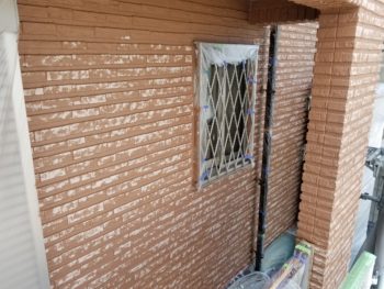 徳島県 昭和町 外壁 塗装後 多彩