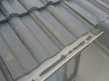 徳島県　石井町　高圧洗浄　屋根　施工前