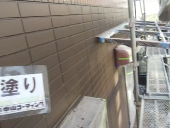 徳島県　南沖洲町　外壁　塗装後　１階