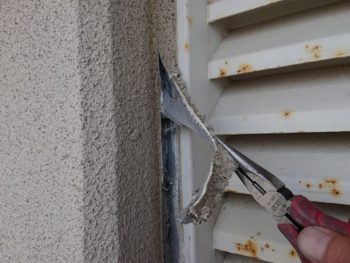 徳島県　かちどき橋　コーキング　撤去