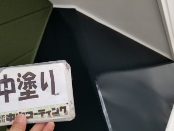 徳島県　大麻町　屋根塗装　下屋根