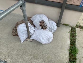 徳島 八万 コーキング 撤去 土嚢袋