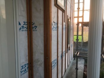 徳島県　上板町　板金工事　壁面　サイディング　撤去後