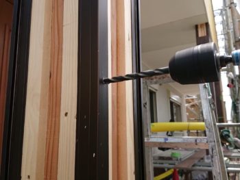 徳島県　松茂町　大工工事　金具　取付け