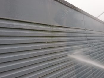 徳島県　阿南市　長生町　高圧洗浄　壁面