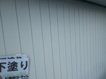 徳島県　矢三町　外壁　塗装後　下塗り