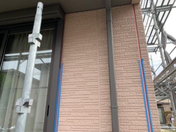 徳島 八万 コーキング 養生