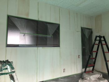 徳島県　川内町　室内塗装　施工前　奥側