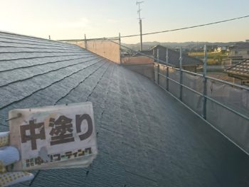 徳島　羽ノ浦　屋根　塗装後