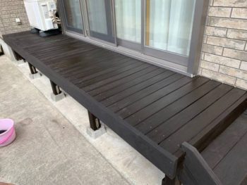 徳島県　北田宮　施工後　縁側