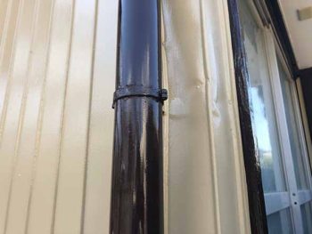 徳島市　北田宮　施工後　雨樋