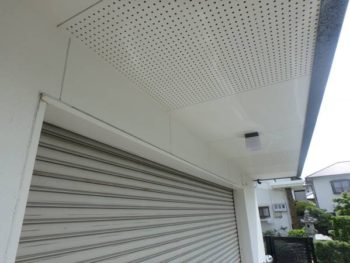 徳島県　川内町　施工前　軒天井