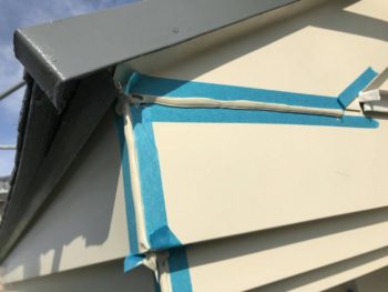 徳島県 板野郡 板金工事 コーキング