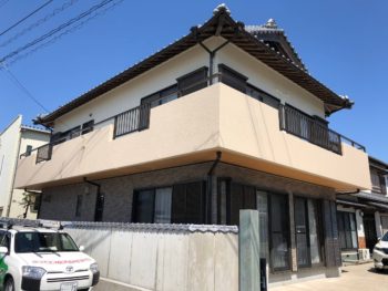 徳島県　名東町　施工後　全体