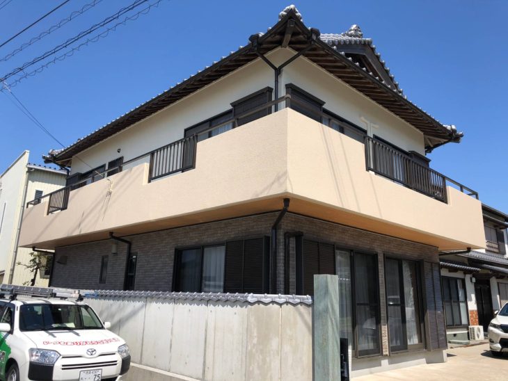 徳島県　名東町　施工後　全体