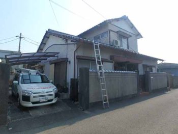 徳島県　徳島市　北田宮　施工前　全体　正面