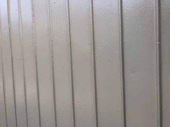 徳島市　北田宮　施工後　外壁　板金　アップ