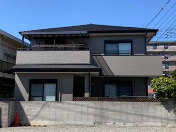 徳島県 徳島市 安宅 施工後 全体 側面