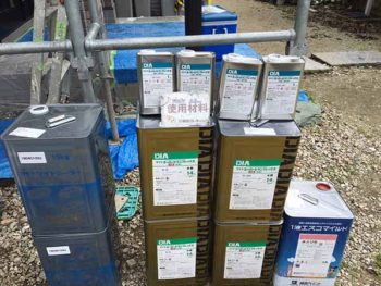 徳島県　撫養町　使用材料　外壁　スーパーセランフレックス