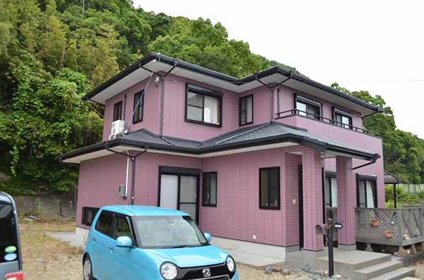 徳島県　撫養町　施工後　正面　全体