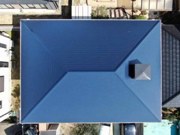 徳島県　大麻町　施工後　屋根　ルーフガード無機