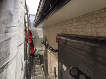 徳島県　松茂町　高圧洗浄　外壁