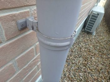 徳島県　藍住町　施工前　雨樋